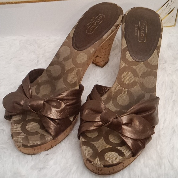 Coach Karen Pearlzd Shoes 👡 - Picture 12 of 17